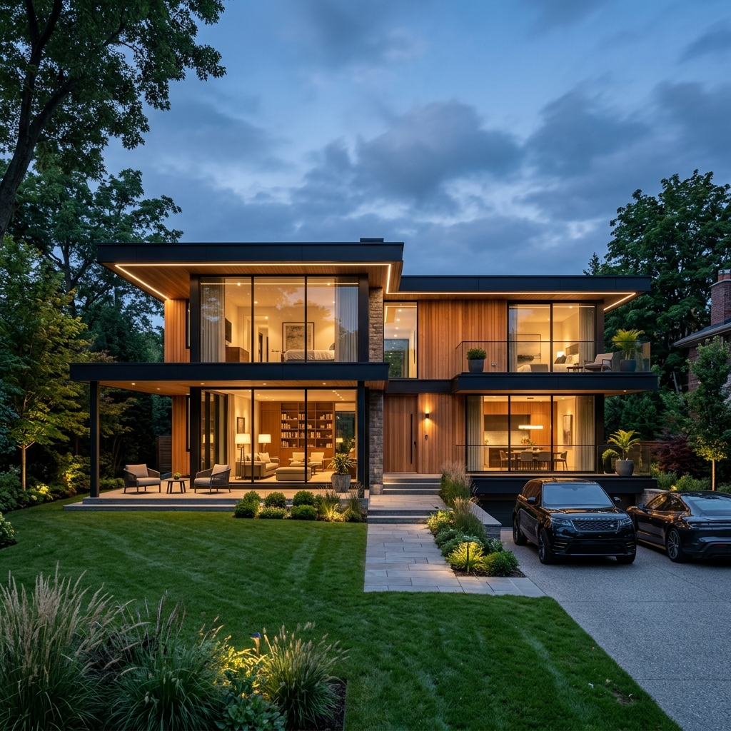 Duplex House Facade
